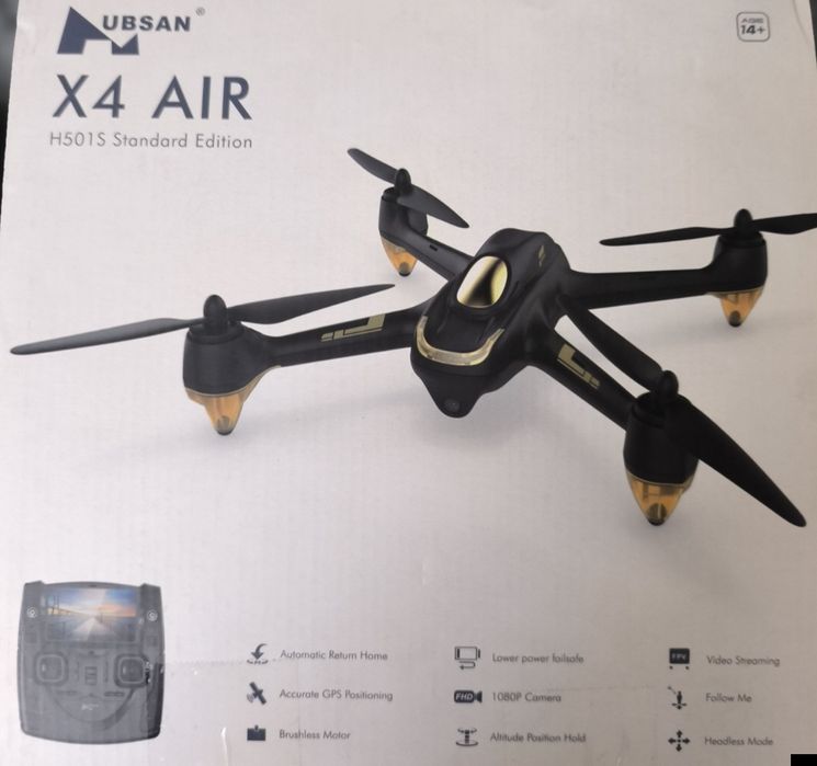 Продам Квадрокоптер H501S X4 AIR FPV

">