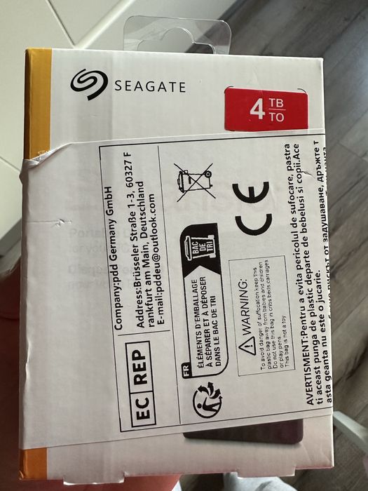 SSD portabil Seagate 4TB