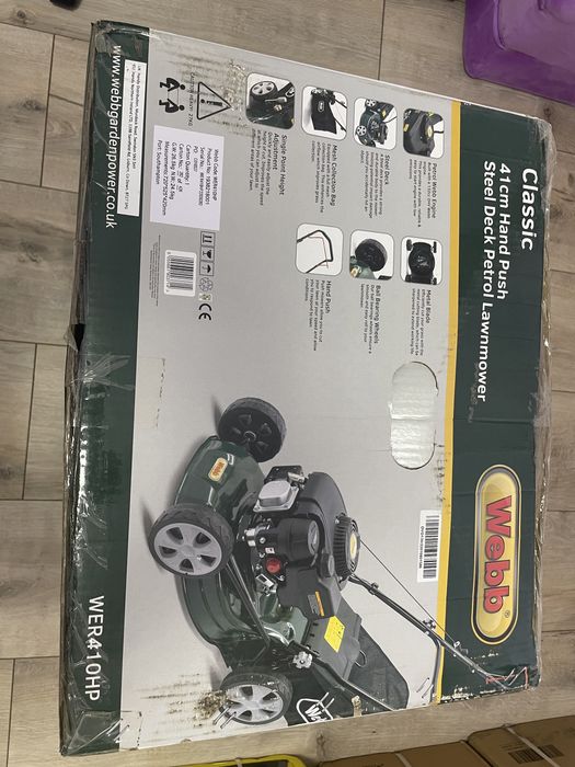 Mașină de tuns iarba pe benzină clasică de 41 cm noua sigilata