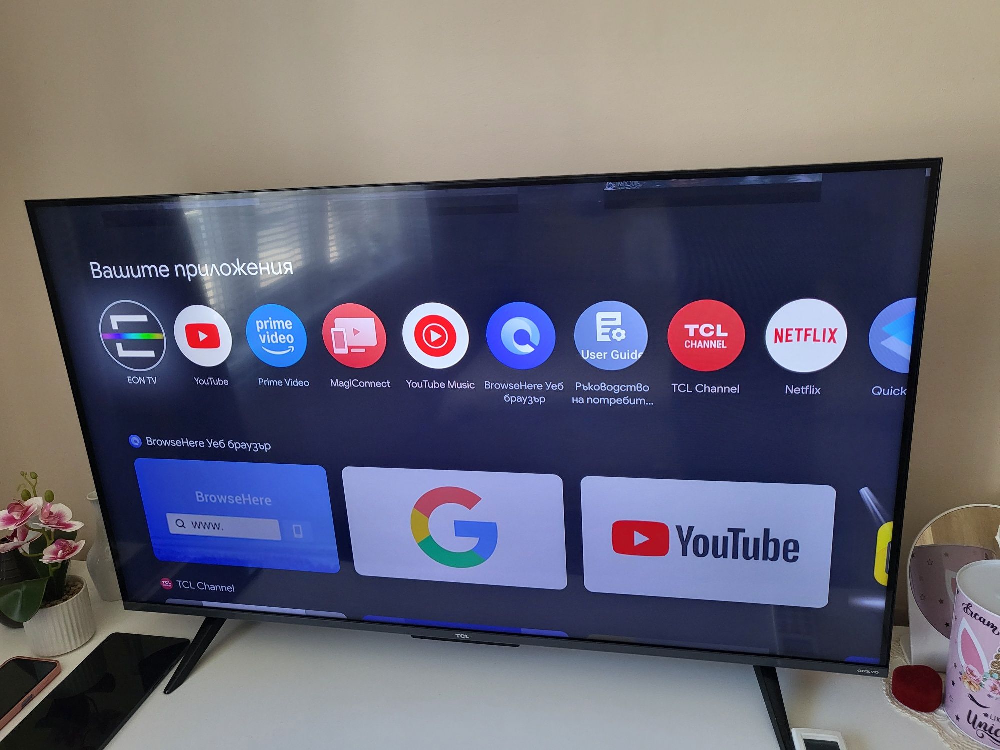 Смарт тв TCL 43c635