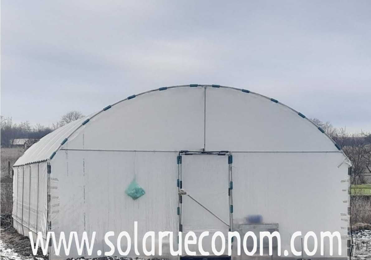 Solarii (sere) de gradina de la 12 mp la +120 mp - transport GRATUIT