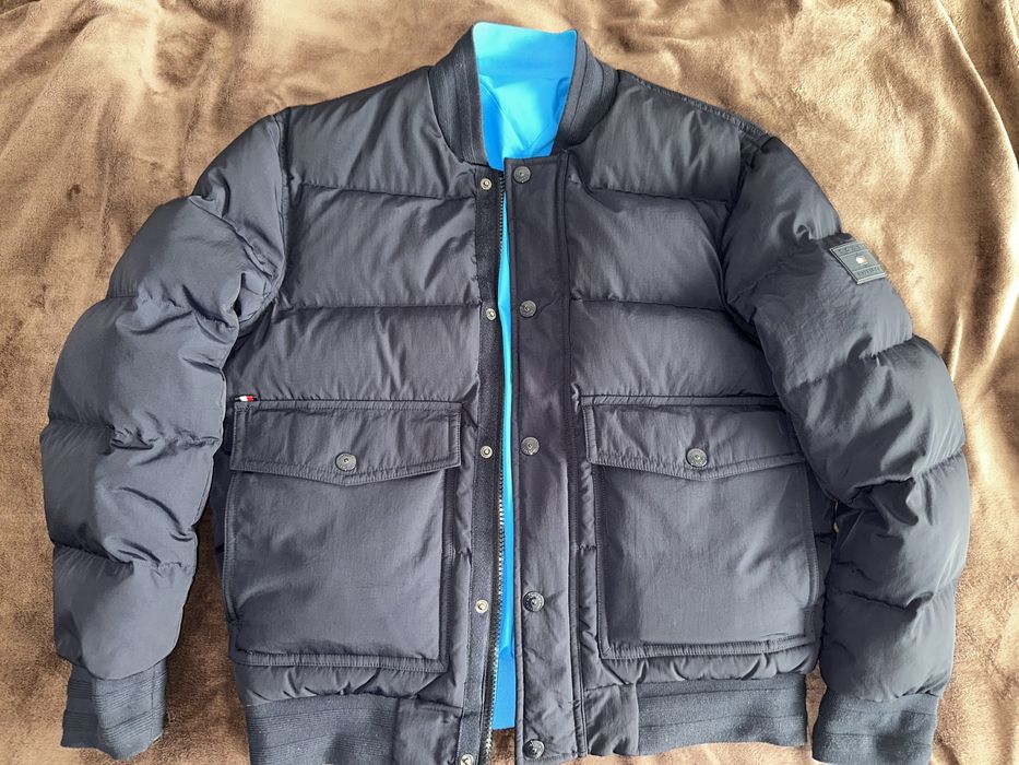 Geaca Tommy Hilfiger puf cu 2 fețe