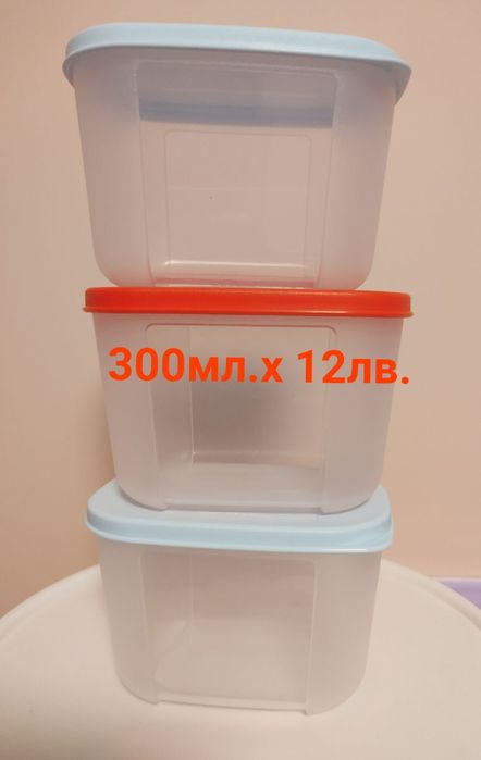 TUPPERWARE еко съдове за съхранение на храна.