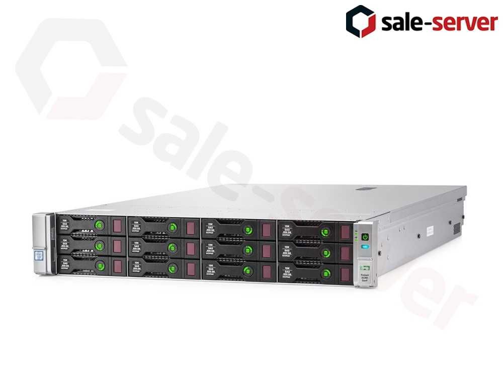Сервер HP DL380 Gen9 12LFF/2xE5-2630v3/8x16GB2133/P840/561FLR-T/2х800W