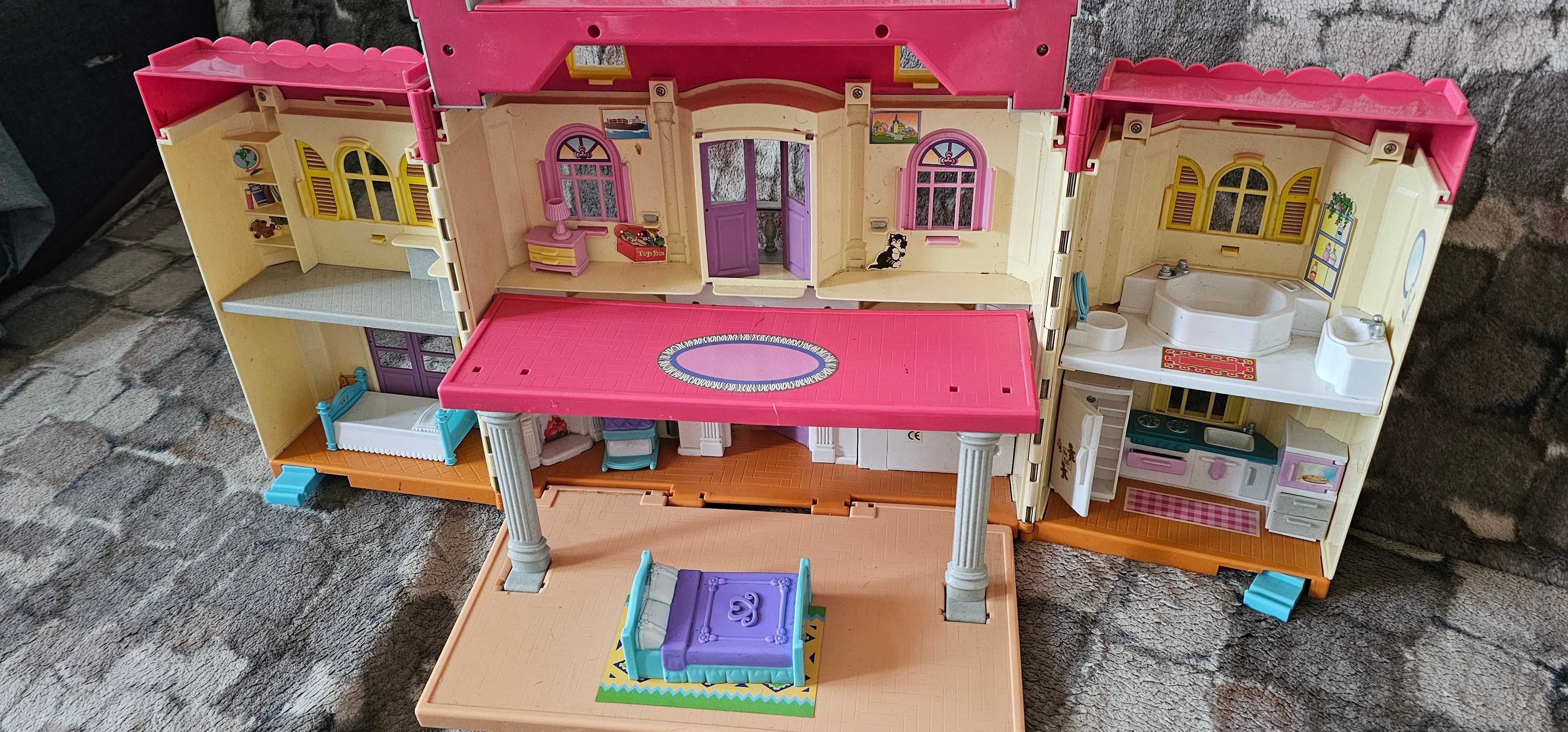 Vintage Dollhouse My Grand Mansion 1997 Fisher Price casa papusilor