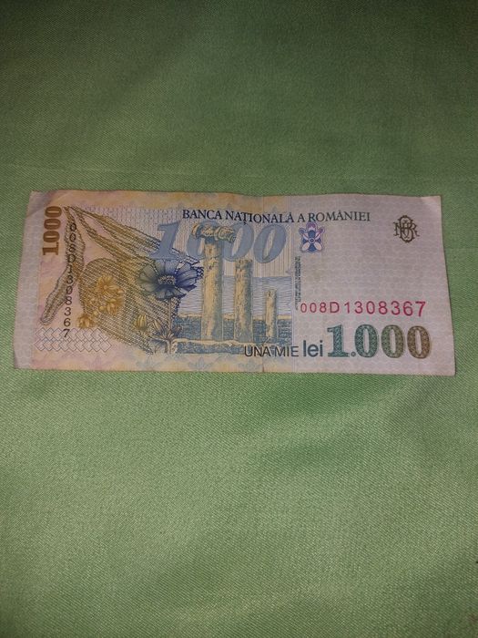 Bacnotă de 1000 an 1998