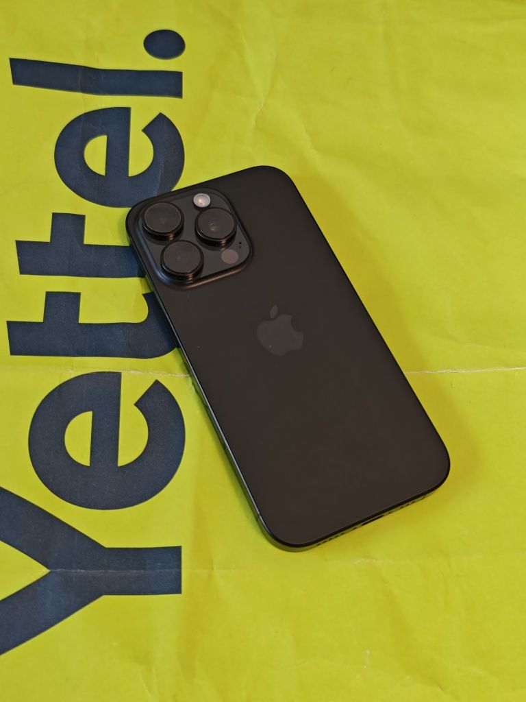 КАТО НОВ 128GB iPhone 16 Pro Гаранция Yettel 2028 г. Black