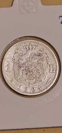 1 leu 1884 romania