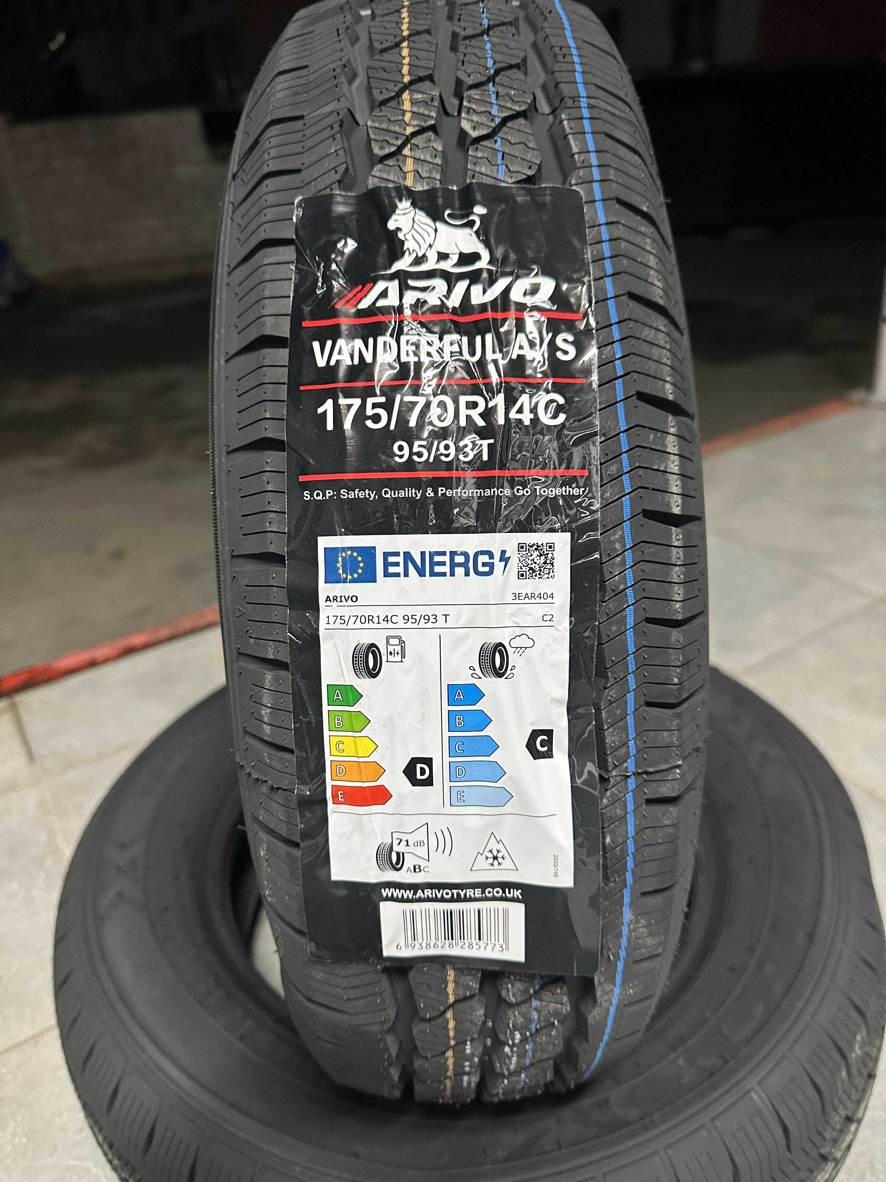 Нови Всесезонни Бусови Гуми Arivo Vanderful A/S 175/70R14C Нов Dot