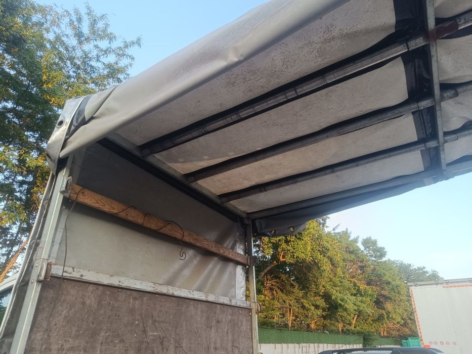 Prelata Iveco daily,paravant,cadru metalic