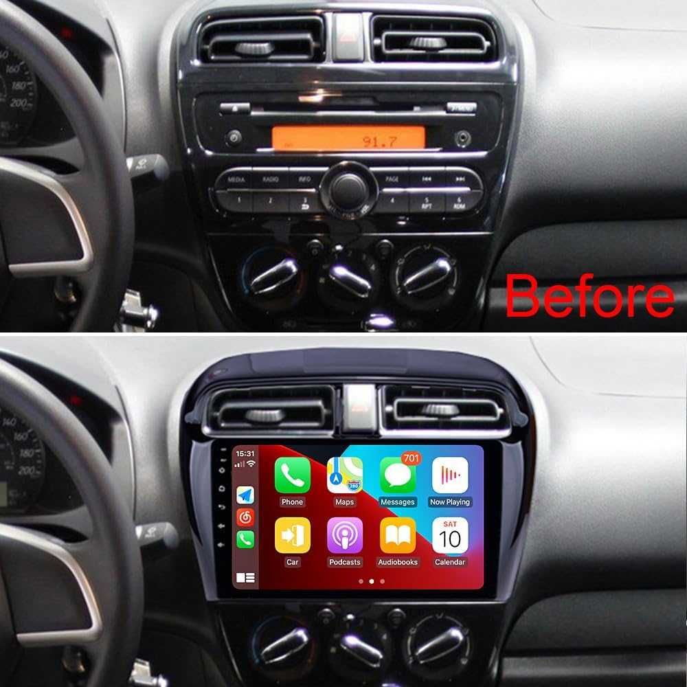 Мултимедия Mitsubishi Mirage Attrage Space Star Dodge Attitude Android