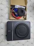 Subwoofer audio complet cu kit de instalare
