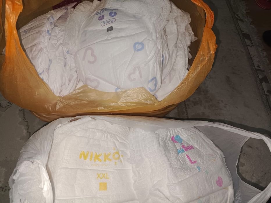 Памперсы 83 штуки