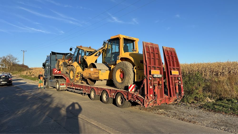 Transport utilaje/trailer Agabaritic