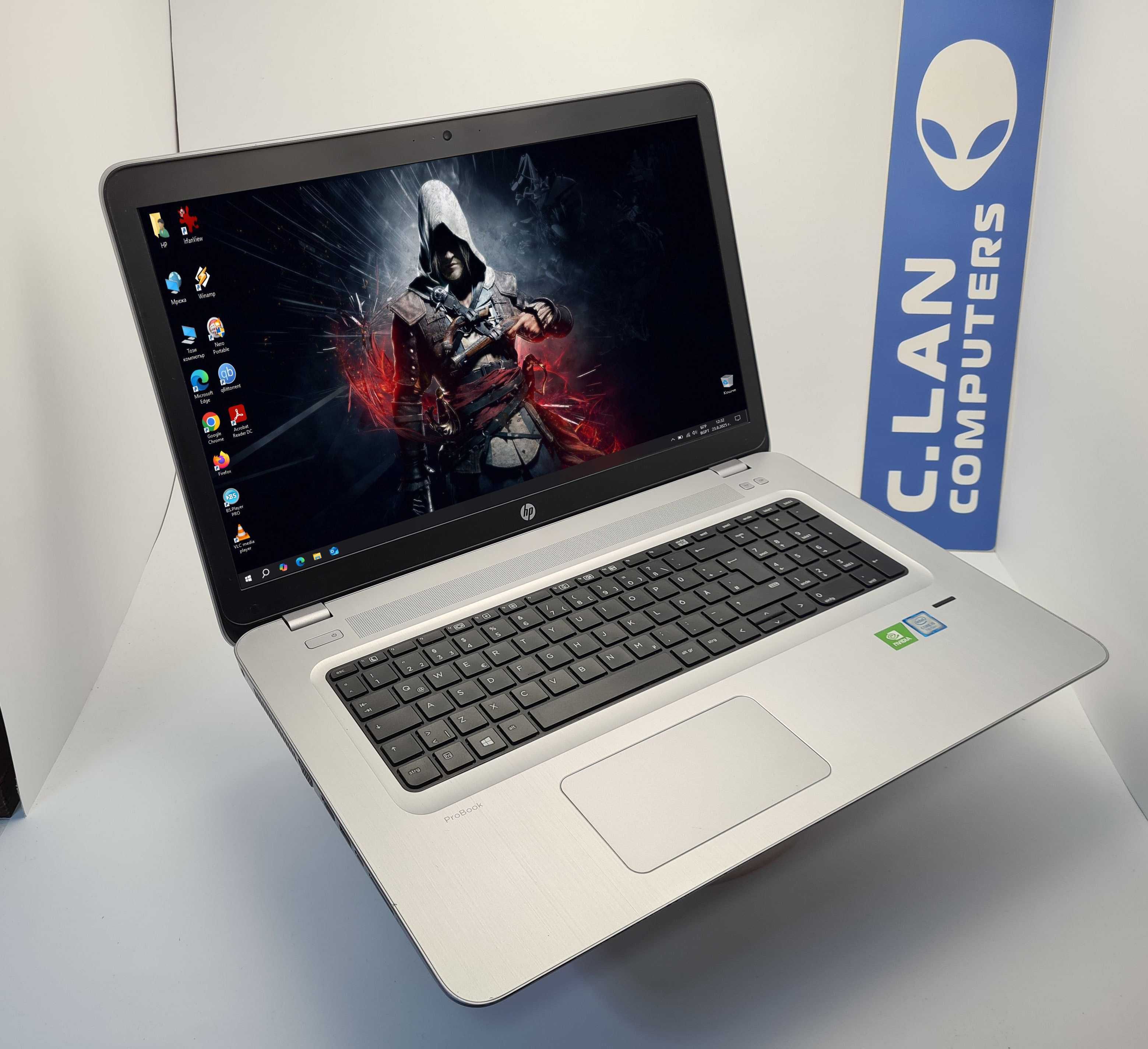 HP ProBook 470 G4  i5 7200U/8GB/256SSD/1TB HDD/Nvidia MX930 -2GB