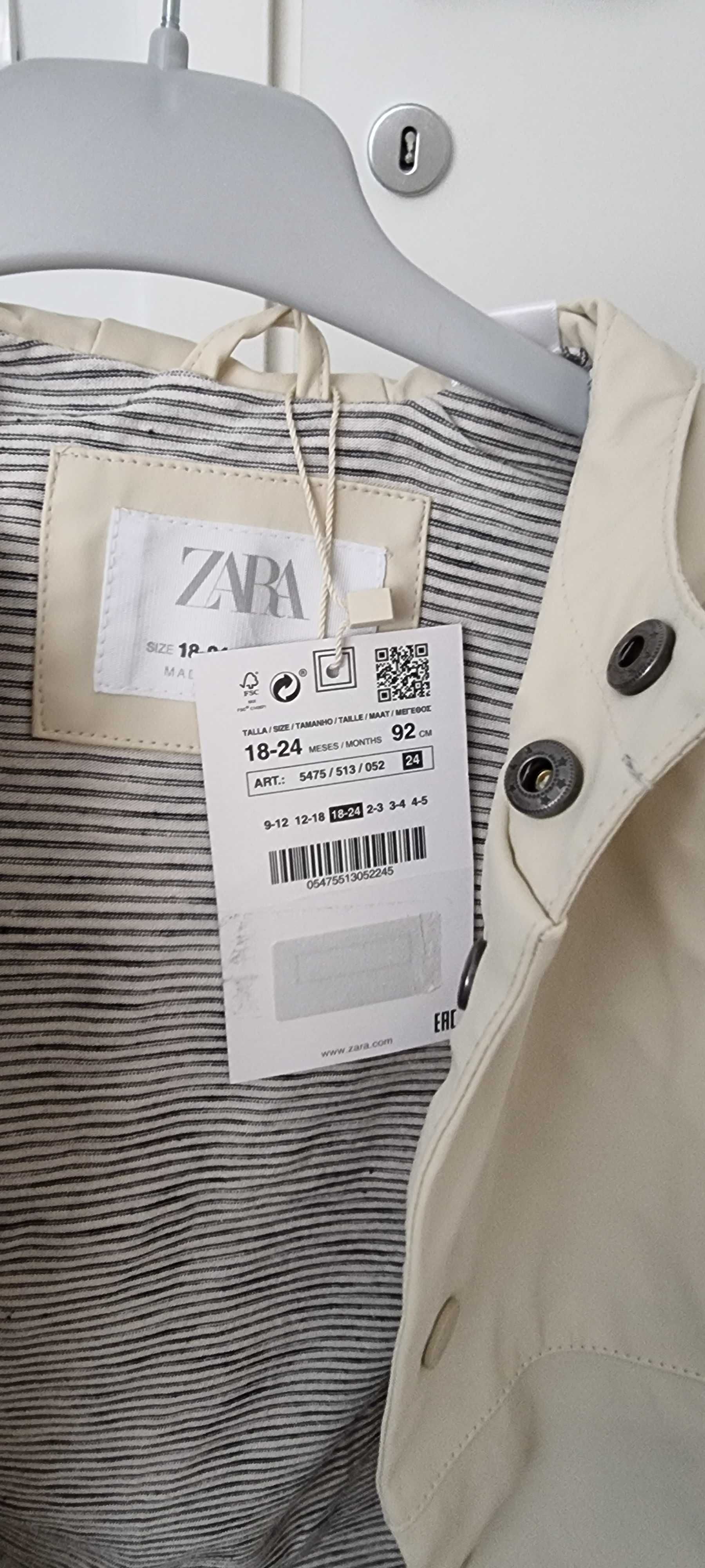 Geaca / jacheta impermeabila mas 92 Zara- noua