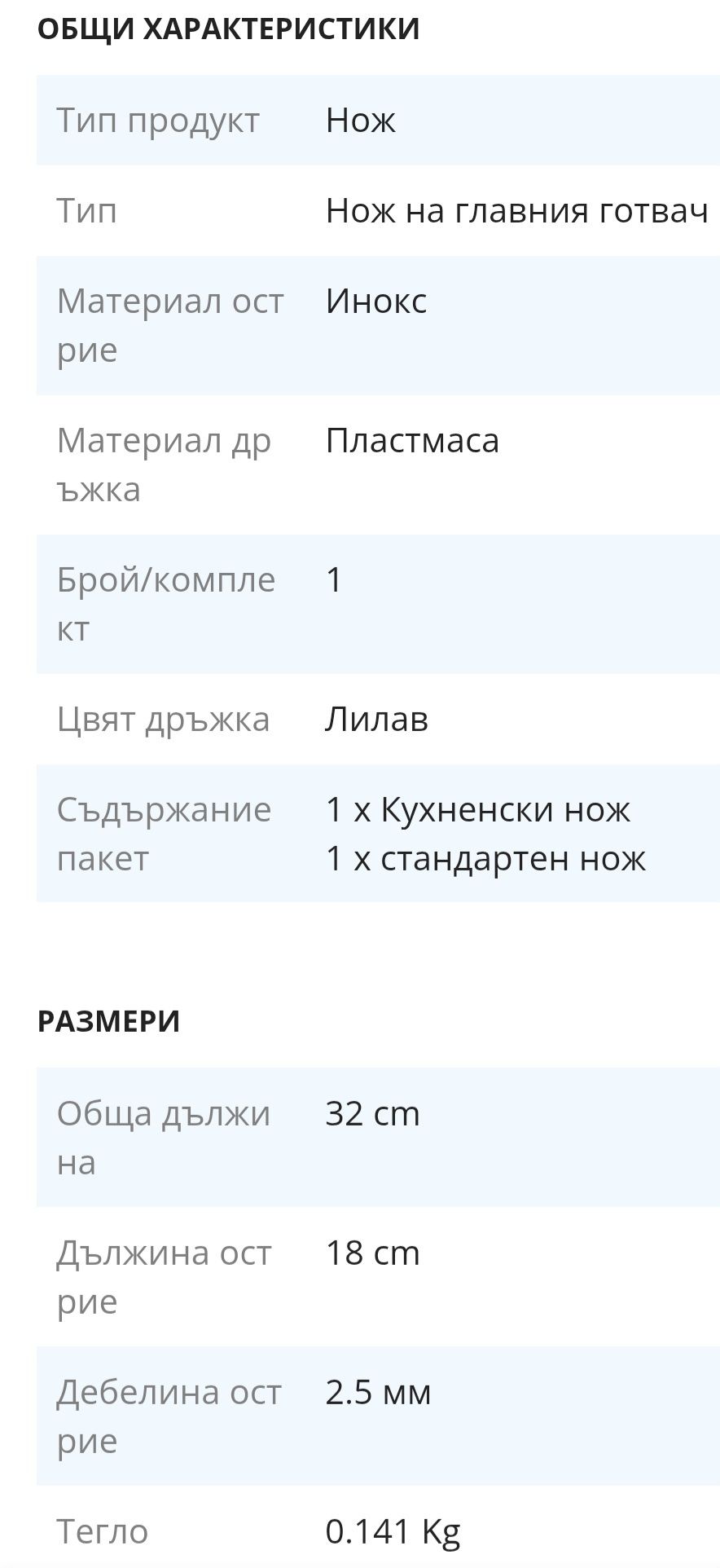Емайлирана касерола,голям професионален нож и хавлия