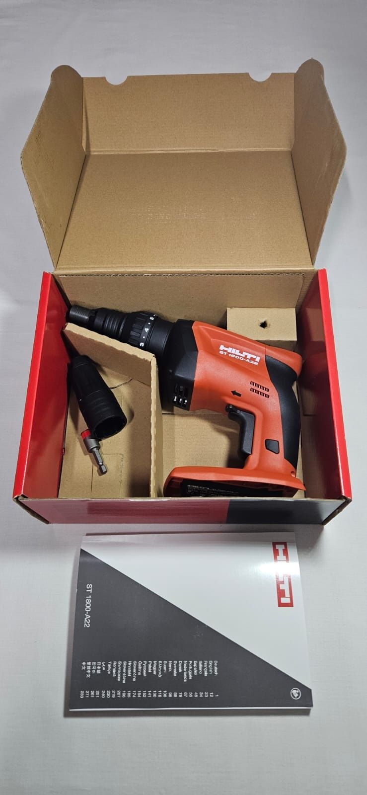 Autofiletanta Hilti ST 1800-A22  NOU