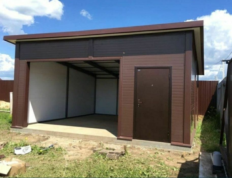 Garaje metalice din panouri