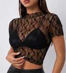 Top dama,dantela elastica, new model