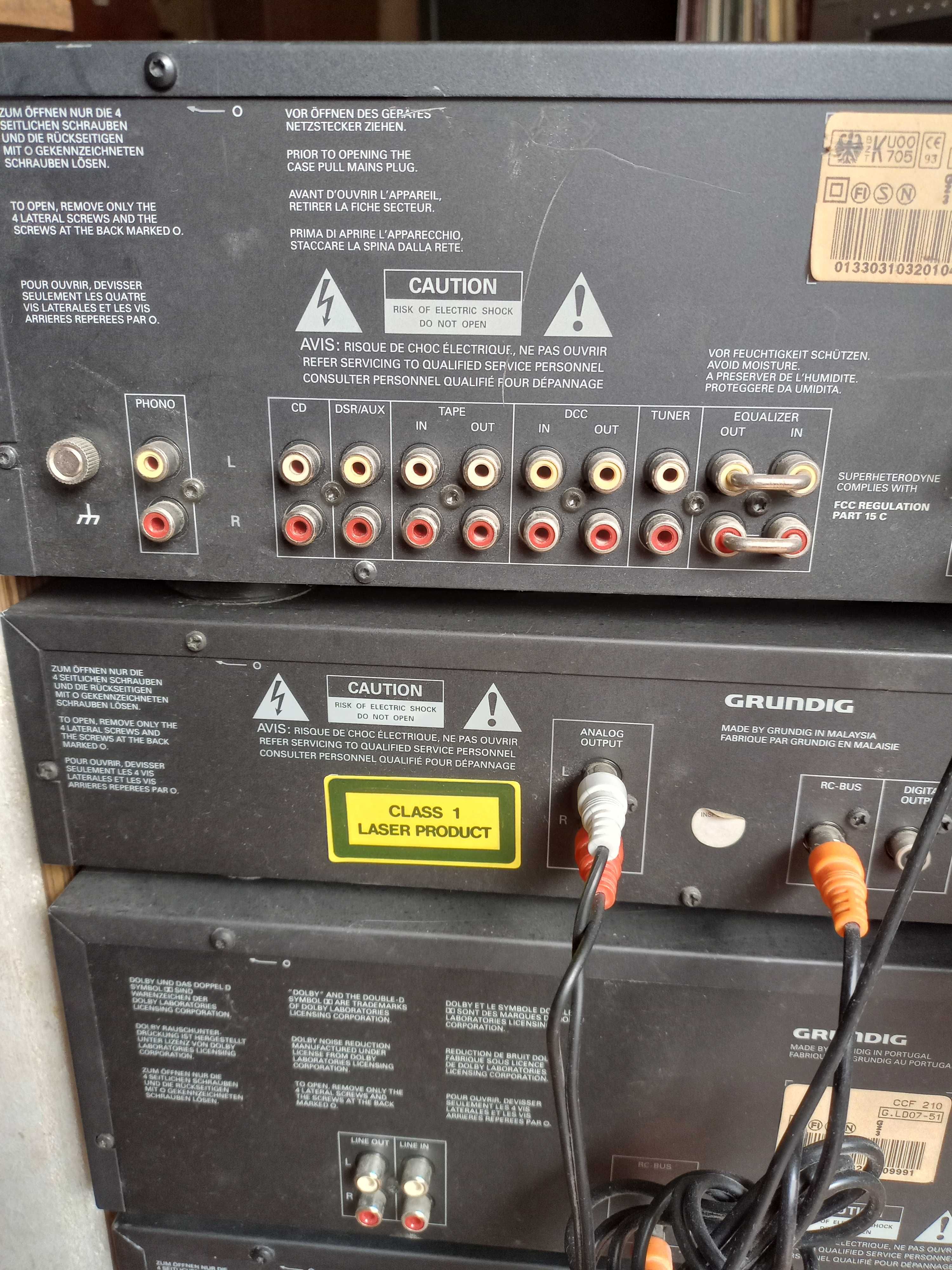 Уредба Grundig 210 + колони Magnat Bull-Borg РАЗПРОДАЖБА