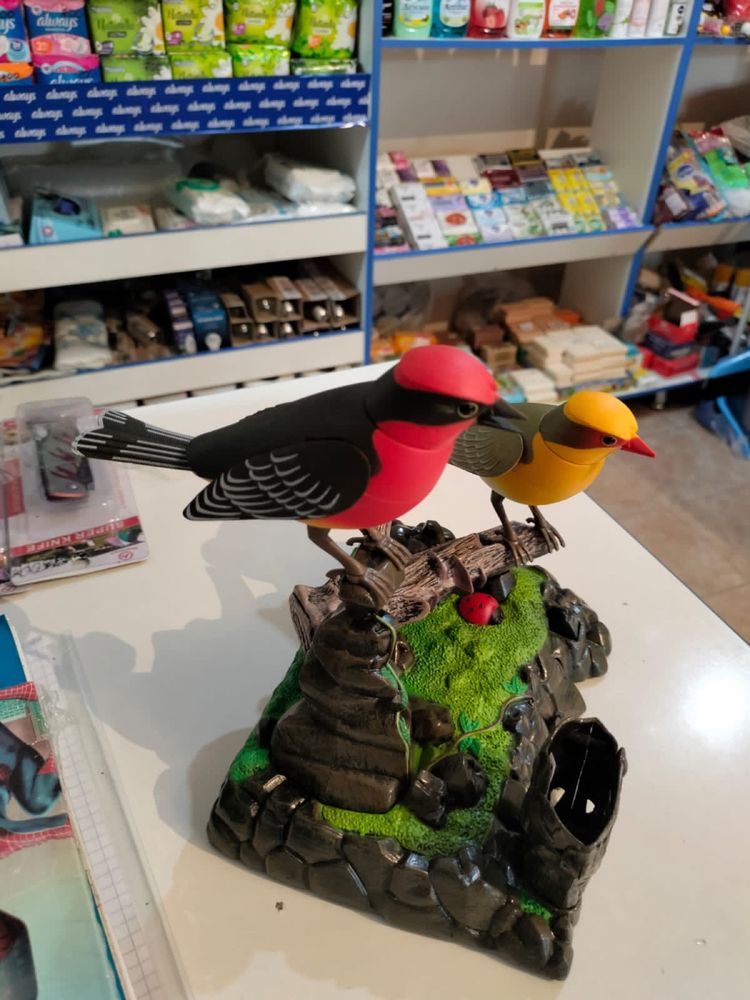 Декоративные попугаи игрушка