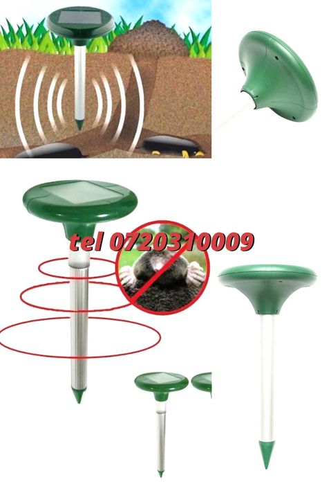 Aparat Alungat Cartite Cu Incarcare Solara  Dispozitiv Ultrasonic