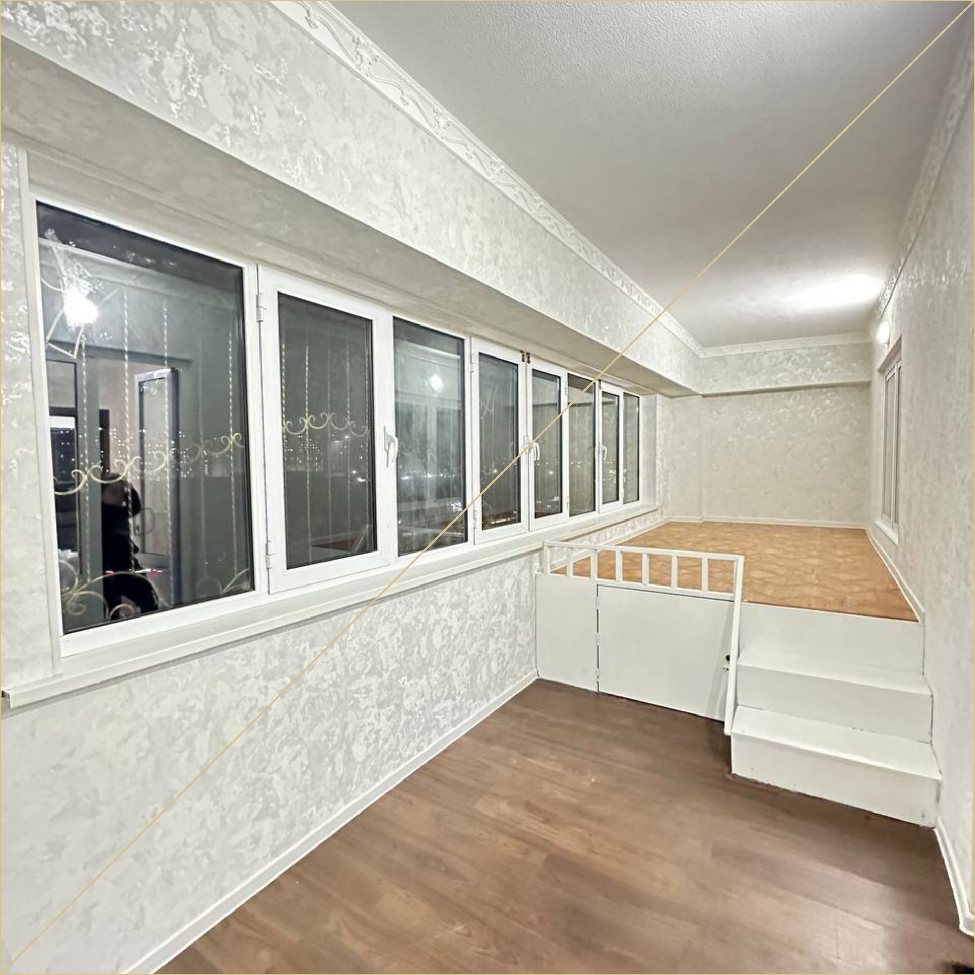 #Новостройка,Балкон 2×8,74м²,Сергели Янги хает,2\6\8,Продаётся Квартир