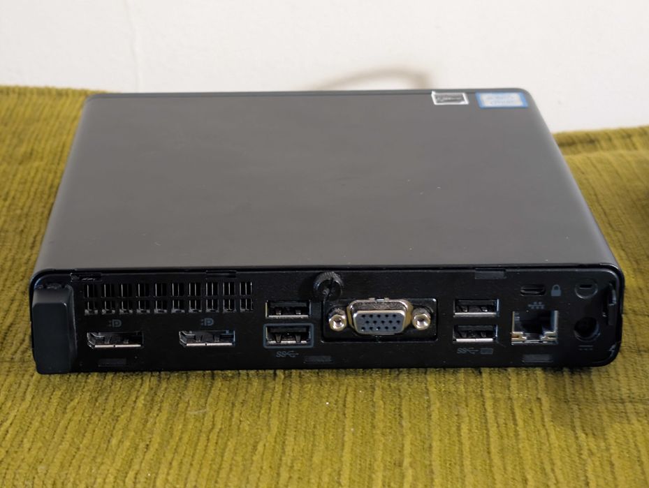HP ProDesk 600 G5 Mini PC, Intel Core i5-8500t 3.50 GHz, SSD 256 GB