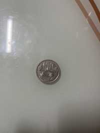 Moneda de 100 de lei vechi cu mihai viteazul