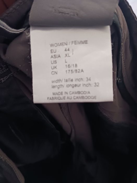Pantaloni drumeție vara Jack Wolfskin UV shield 2in1 mărimea xl