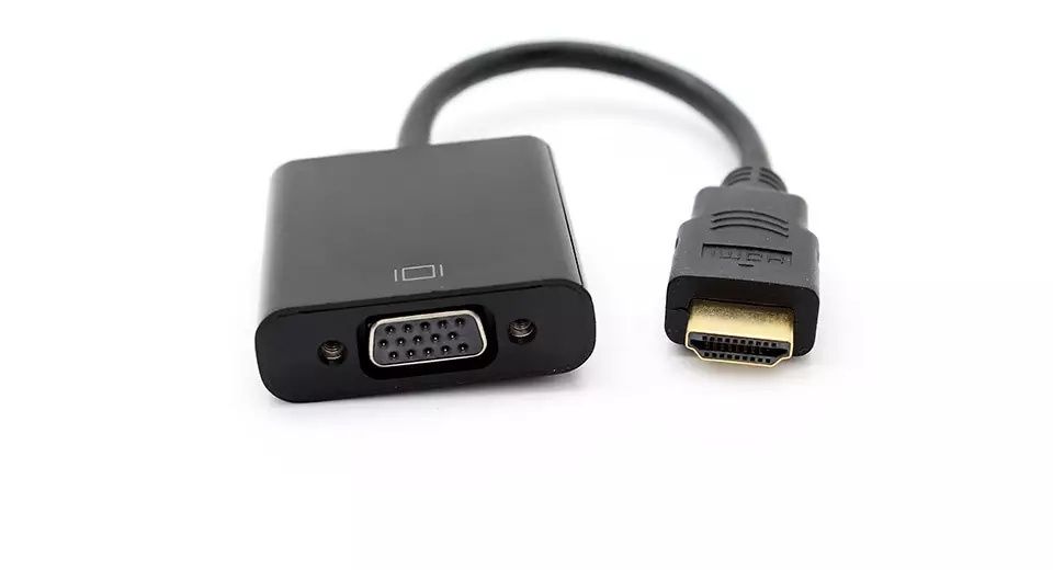 Переходник, конвертер с Hdmi на VGA, новые, купить Алматы