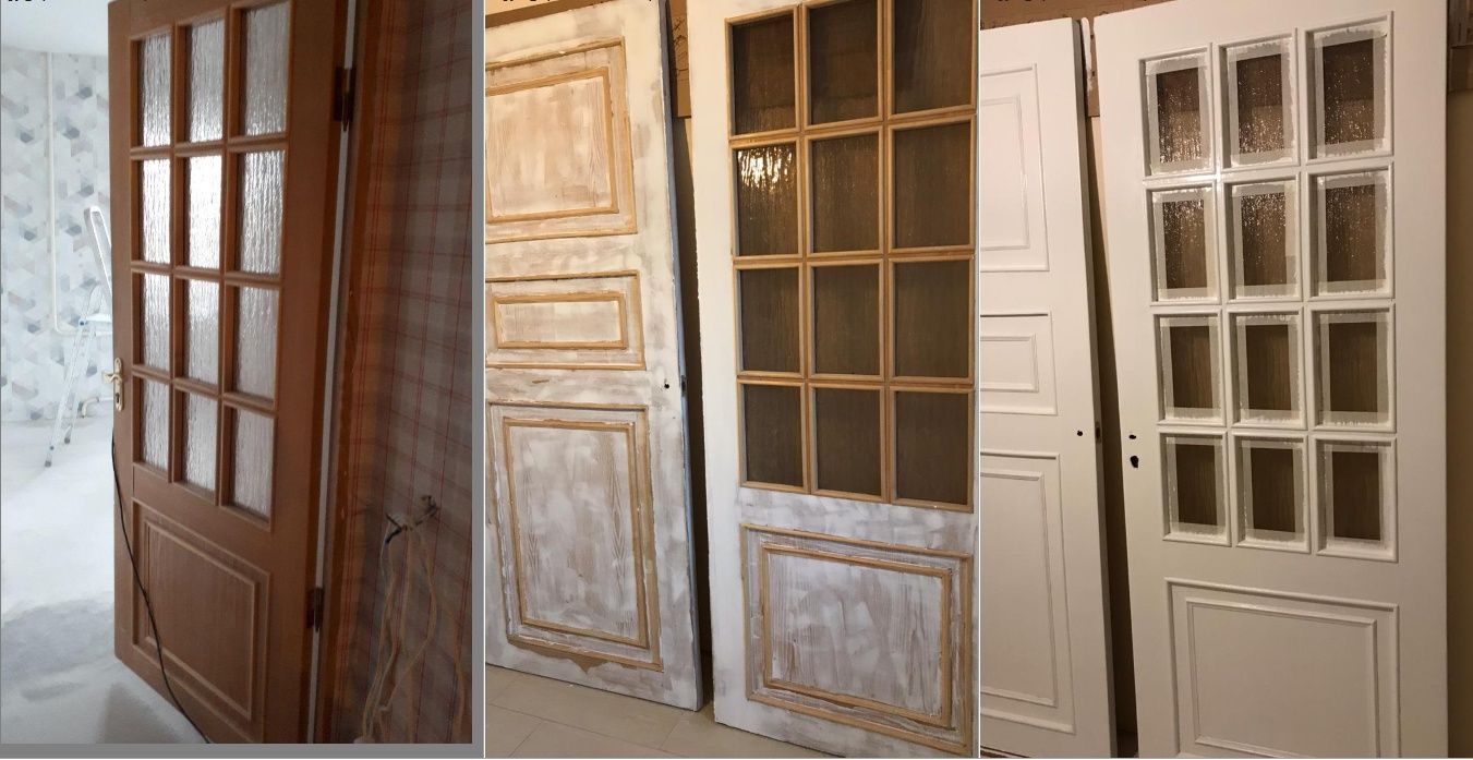реставрация межкомнатные двери кухонный гарнитура