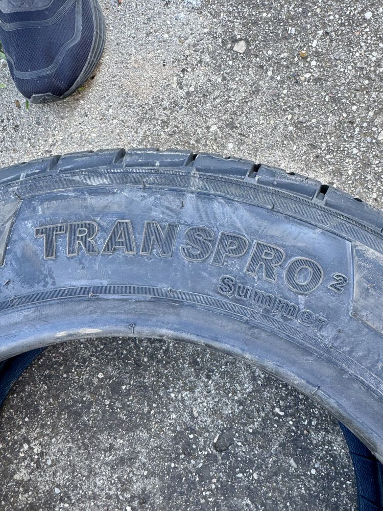 2 бр. Гуми 195/65/16c  за бус летни  KLEBER TRANSPRO 2
