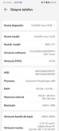 Huawei nova 10 se