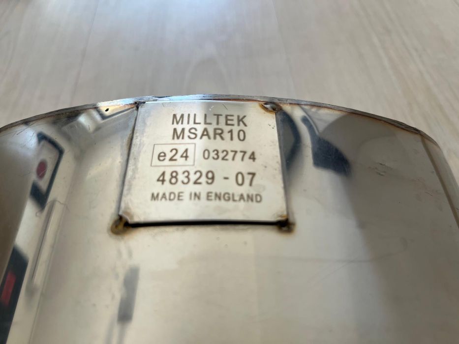 Toba Esapament Milltek Alfa Romeo Giulia Quadrifoglio 2.9 V6 cu TUV