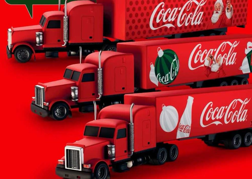 Камионче кока кола