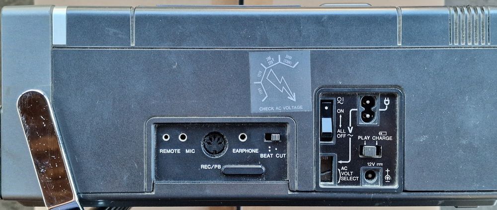 Radio Casetofon + TV JVC