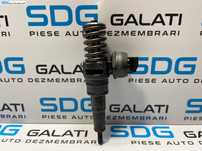 Injector Injectoare Pompa Pompe Diuza Audi A3 8P 2.0 TDI BMM 103KW 140CP 2004 - 2008 Cod 038130073BQ CU 0414720312 [B3991]