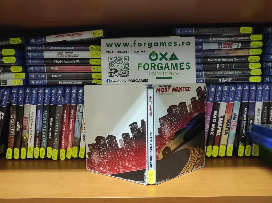Joc PS3 NFS steelbook Need For Speed Most Wanted PS3 Forgames.ro