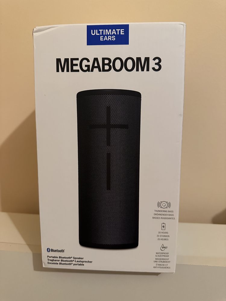 Преносима колонка Ultimate Ears - Megaboom 3, night black