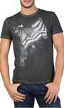 Tricou GAS din bumbac fin, model de vara subtire marime M slim