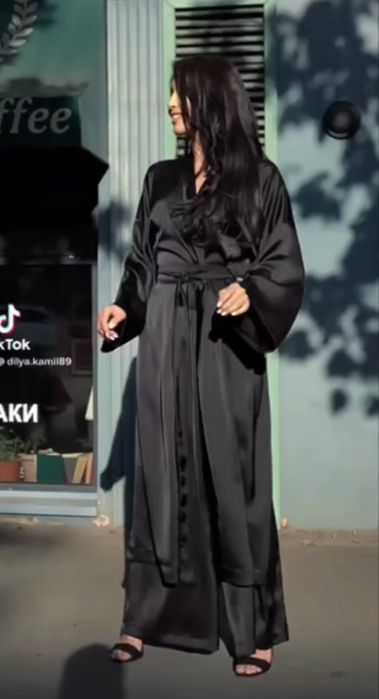 Шелковая двойка кимано