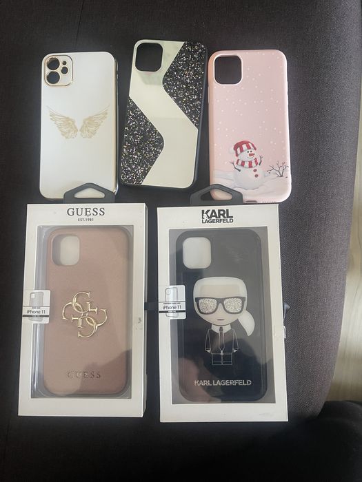 Husa iPhone 11 guess/ karl lagerfeld