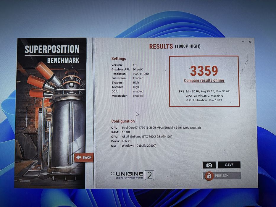 Pc intel i7 4790, 16gb ram, Nvidia GTX 760 2gb, ssd 512gb