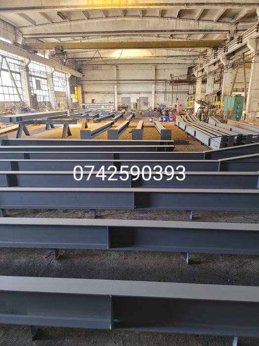 Vand hale structura metalică 15x40 și 12x30