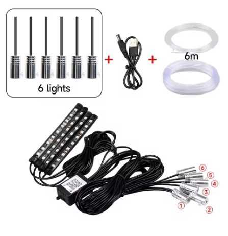 RGB LED oсветление за интериор