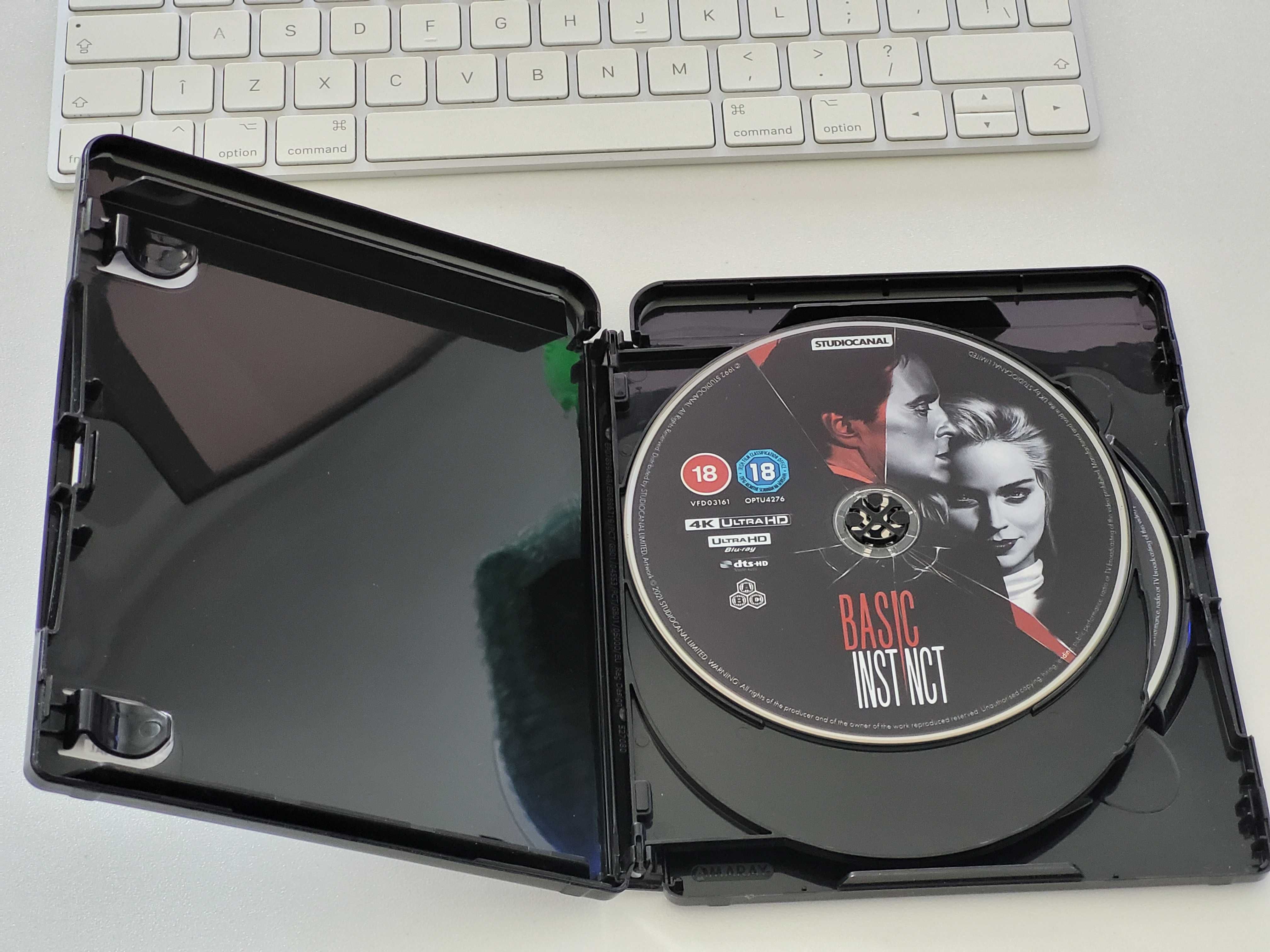 Film Blu-Ray 4K Basic Instinct (1992), Michael Douglas, Sharon Stone