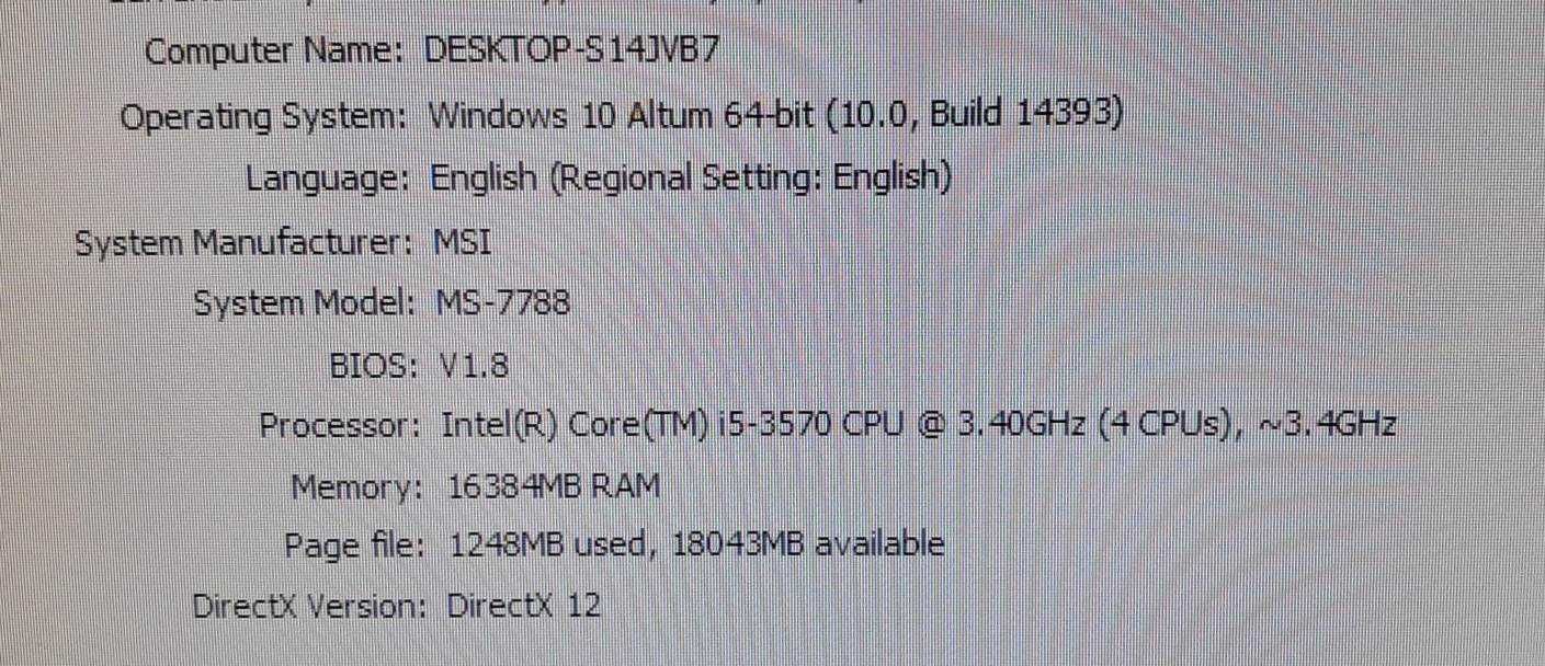 Gaming PC i5 3570-3.4 GHz/GTX 660/16 GB Ram/HDD 500 GB/GTA V/CS GO