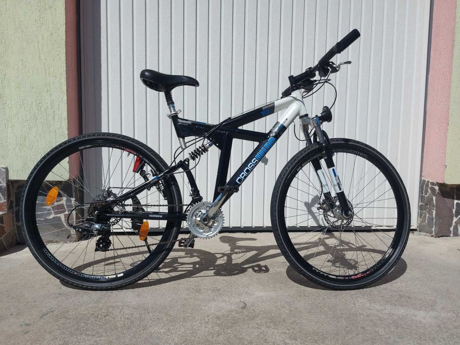 Bicicleta  MTB CrossWind Frane Disc-Cauciucuri noi-Full Shimano.